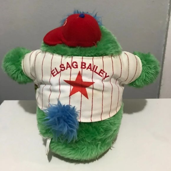 Vintage 1996 Philadelphia Phillie Phanatic Snuffleupagus Mascot Plush RARE - Picture 4 of 6
